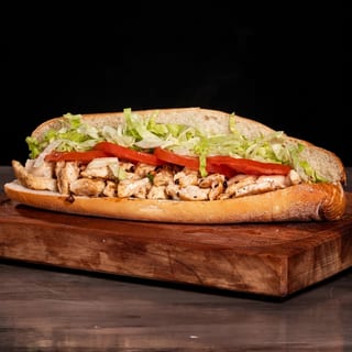 Chicken Cheesesteak Hoagie