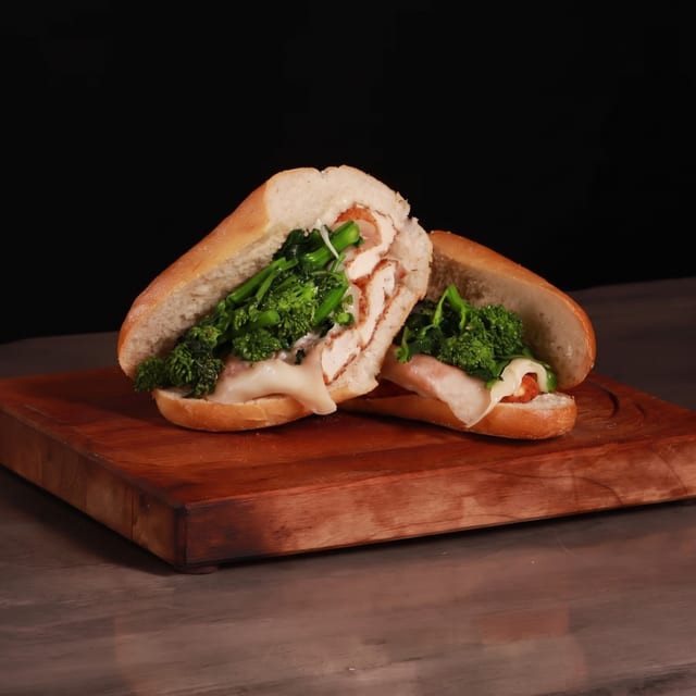 Tony Luke's Chicken Cutlet Sandwich.